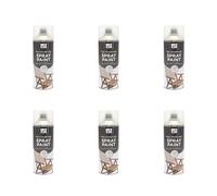 151 Clear Lacquer Spray Paint, Smooth Finish, Fast Drying, Scratch Resistant, Long-Lasting Protection, Multi-Purpose, Ideal for DIY Users, Hobbyists, Decorators & Repair Tasks, 400ml (Pack of 6)