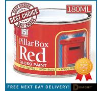 151 Coatings Gloss Paint 180Ml Pillar Box Red (423704)