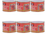 151 Coatings Gloss Paint 180Ml Pillar Box Red (Pack Of 6)