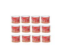 151 Coatings Pillar Box Red Gloss Paint, High Performance, Weather-Resistant, Indoor/Outdoor Use, 180ml, Pack of 12