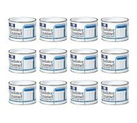 151 Coatings Radiator Enamel White Gloss Paint, Heat Resistant, Hard Drying, High Performance, 180ml, Pack of 12