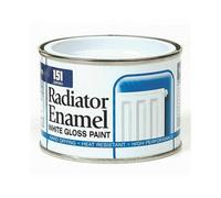 4 x 151 Radiator Enamel White Gloss Paint Gloss Car Home Metal Wood Brick