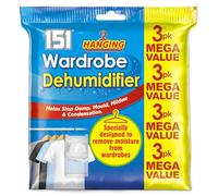 151 Dehumdifier, Fragrance Free, 3x180gr, 1511124