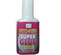 151 Hard As Nails Adhesive, Brush On Super Glue