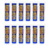 151 Hard As Nails High Power Interior Adhesive Sealant, Multi-Purpose, Strong Bond, Quick Drying, 280ml, Pack of 12