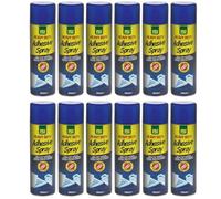 151 Heavy Duty Fast Tack Extra Strong Adhesive Spray, Multi Surface, Quick Drying, 500ml, Pack of 12