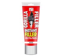 151 Instant Gorilla Filler Squeezy Tube (White - 300g) | Quick Drying, Paintable, Ready to Use, No-Shrink Paste for Cracks, Holes & Gaps | Wall, Ceiling & Surface Repair