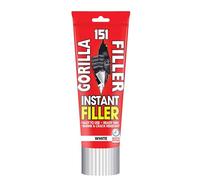 151 Instant Gorilla Filler Squeezy Tube (White - 300g) | Quick Drying, Paintable, Ready to Use, No-Shrink Paste for Cracks, Holes & Gaps | Wall, Ceiling & Surface Repair