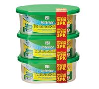 151 INTERIOR DEHUMIDIFIER 3 X 250ML PACKS FRAGRANCE FREE,3x250ml