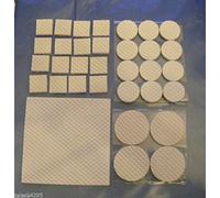 B&Q Adhesive Pads 151 Products Limited – Wood Anti-Skid, 33 Assorted, 182023 cm