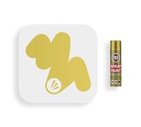 151 Metallic Gold Multi-Purpose Aerosol Spray Paint 200ml (5 Pack)
