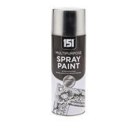 151 Multi Purpose Aerosol Spray Paint Matt Gloss Chrome Lacquer Wood Metal 400ml