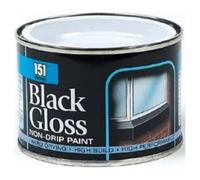 151 Non Drip Paint Black Gloss 180Ml