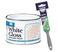 151 Non-Drip White Gloss Paint 180Ml + Paint Brush