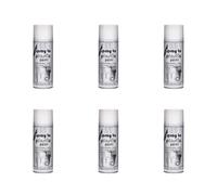 151 Plastic White Gloss Paint Spray, Special Formulation, Smooth Coverage, Fast Drying, Durable, Scratch Resistant, Precision Application, Ideal for Beginners & Professionals, 400ml (Pack of 6)