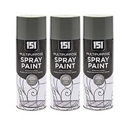 151 Professional Grey Primer Matt Multipurpose Spray Bike Car Fast Drying 400ml (3)