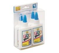 151 PVA Glue bottles Washable Safe Glue Ideal School Craft Home Office NON Toxic, White