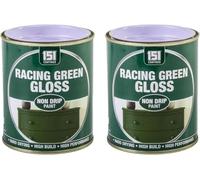 151 Racing Green Gloss Non-Drip Paint, Smooth Finish, Fast-Drying Durable, Long-Lasting, Professional, Rich Colour, Ideal for DIY Users, Hobbyists, Decorators & Repair Tasks, 300ml (Pack of 2)