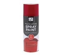 151 Red Gloss Multi-Purpose Aerosol Spray Paint 400ml (24 Pack)