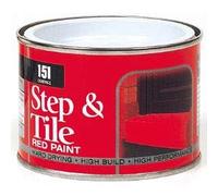 151 Step & Tile Paint, 0.18L, Red, Oil, Semi-Gloss, Indoor/Outdoor