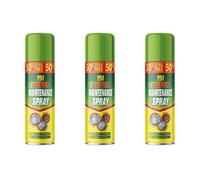 151 Super Maintenance Spray, Aerosol Lubricant, Cleans & Protects, Multi-Surface, Quick-Drying, Non-Toxic, 300ml, Pack of 3