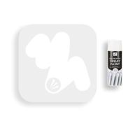 151 White Gloss Multi-Purpose Aerosol Spray Paint 400ml (10 Pack)