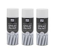 151 White Gloss Multi-Purpose Aerosol Spray Paint 400ml (3 Pack)