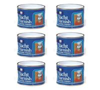 151 Yacht Varnish Gloss Finish 180Ml - Waterproof, High Build, High Performance - Pack Of 6