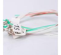 1516192124 Lyre Strings Brass Replacement Set for 15, 16, 19, 21, 24 String Harps (15 Nylon Strings)