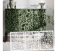 151cm Flower Leaf Floral Stencils Craft Custom Extra Reusable Painting Wall Template Mural Decorative for Putty Paints for Ceiling Large Dimensional S676