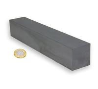 152.4 x 25.4 x 25.4mm thick Y30BH Ferrite Magnet - 15kg Pull