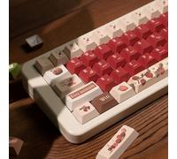152 Pcs Custom PBT Keycaps Cherry Profile Elk Drill Pattern Keycaps with Storage Box for Cherry MX Switch Mechanical Keyboards Gateron