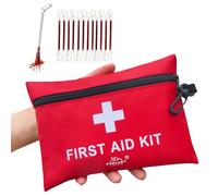 152 Piece First Aid Kit TSA Approved First Aid Kit International Travel Essentials Backpack Hiking Kit
