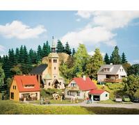 15201 Auhagen HO Village Set with 4 buildings assembly kit scale 1:87