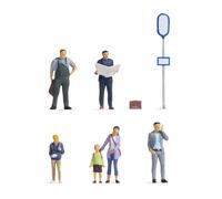 15246 Noch HO Characters At the bus stop 1:87 scale