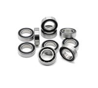 15267-2RS CB Ball Bearing 15x26x7 Mm Steel Hybrid Ceramic Rubber Sealed 15267RS CB Bicycle Bearings Smoothly for Rear Hub 2Pcs(17287 RS CB)