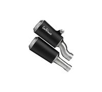 Leo Vince LeoVince LV-10 silencer with EG-BE S/O 3-2 VA BL - SPEEDTRIPLE RS/RR 21-