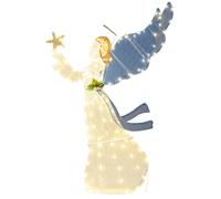 152cm/5 FT Lighted 3D Angel Christmas Decoration for Outdoor Indoor