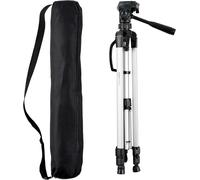 Amazon Basics 152cm/60inch Camera Tripod, Lightweight, with Bag, Adjustable Height, for DSLR Cameras, Black