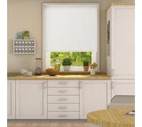 152Cm Drop, 25mm Slat Pvc Venetian Blind 75Cm White