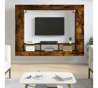 152CM Wall TV Cabinet Stand Floating Media Entertainment Television Hanging Unit