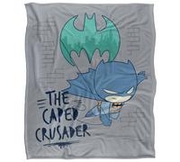 (152cm x 127cm, Multicoloured) Batman The Caped Crusader Blanket