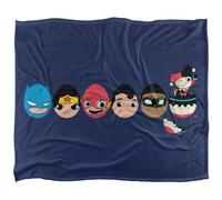 (152cm x 127cm, Multicoloured) DC Comics Super Friends Easter Egg Throw