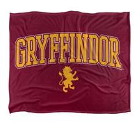 (152cm x 127cm, Multicoloured) Harry Potter Gryffindor Crest Soft Touch Blanket
