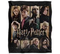 (152cm x 127cm, Multicoloured) Harry Potter Heroes Villains Character Collage Blanket