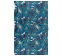 (152cm x 127cm, Multicoloured) How To Train Your Dragon Toothless The Isle Of Berk Map Blanket