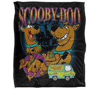 (152cm x 127cm, Multicoloured) Scooby Doo Bootleg Soft Touch Blanket