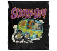 (152cm x 127cm, Multicoloured) Scooby Doo Fink Blanket
