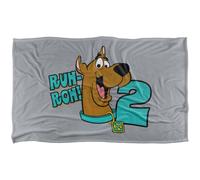 (152cm x 127cm, Multicoloured) Scooby Doo Ruh Roh! I'm 2 Soft Touch Blanket