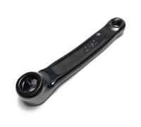 152mm Iron Square Hole Crank for Exercise Bikes, Left/Right Compatibility, Suitable for Indoor Sports (Left)